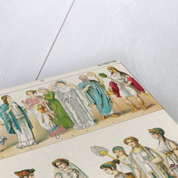 Greek Theatrical Dress by Albert Kretschmer