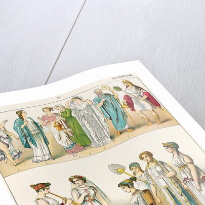 Greek Theatrical Dress by Albert Kretschmer