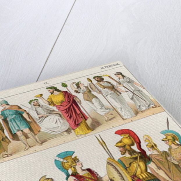 Greek Religious and Military Dress by Albert Kretschmer