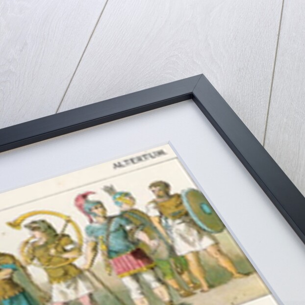 Roman Military Dress by Albert Kretschmer