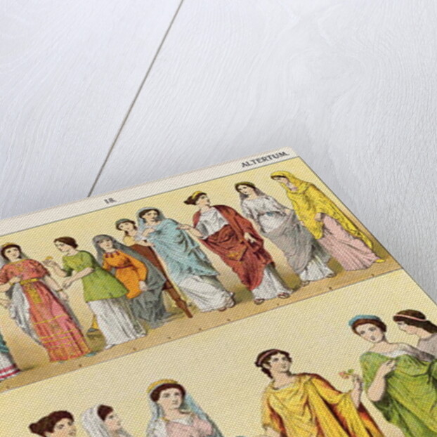 Female Roman Dress by Albert Kretschmer