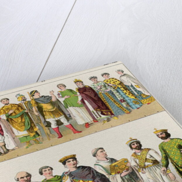 Dress at the Byzantine Court, 300-700 by Albert Kretschmer