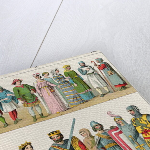 French Dress, c.1100 by Albert Kretschmer