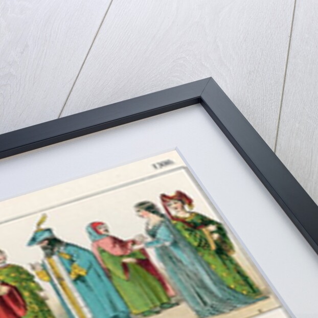 Italian Dress, c.1300 by Albert Kretschmer