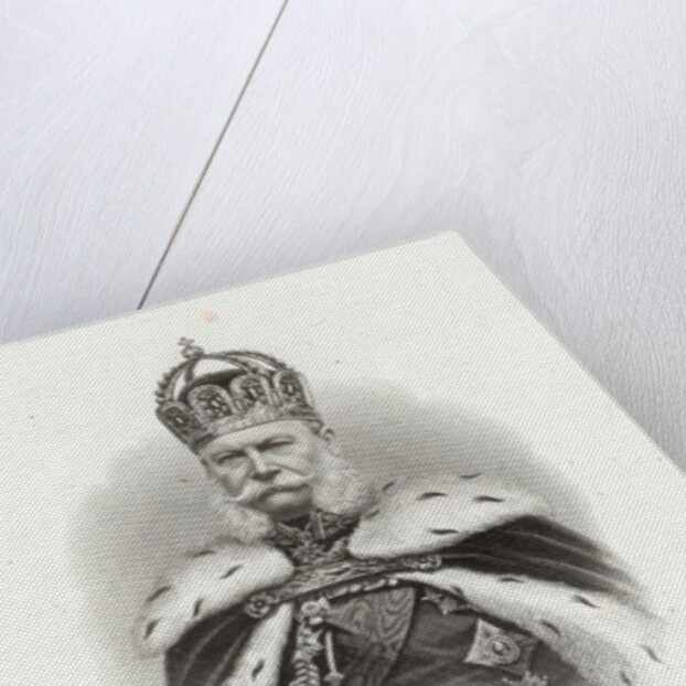William I, King of Prussia in the 'Allgemeine Moden-Zeitung', Leipzig, 1872 by German School