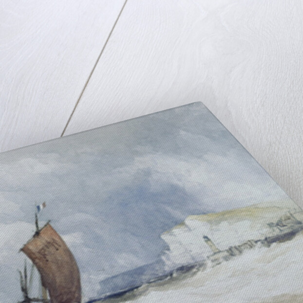 The Pilot Boat off Fecamp, Normandy by Charles Bentley