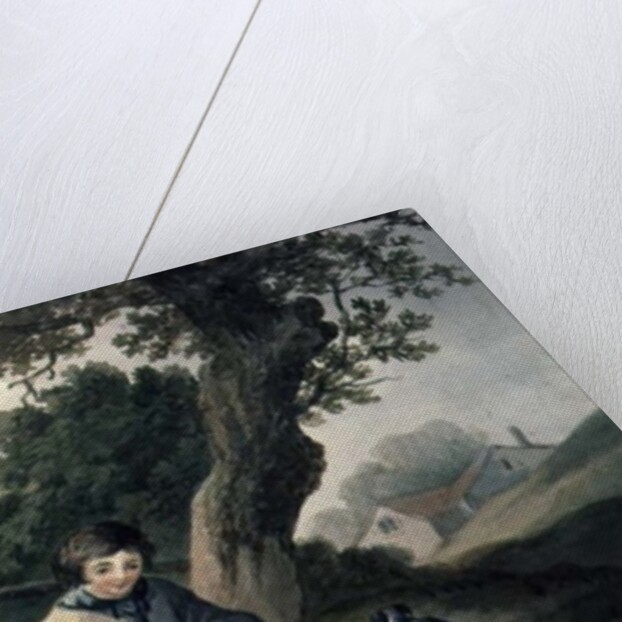 Landscape with Cow and Boy by Thomas Barker of Bath