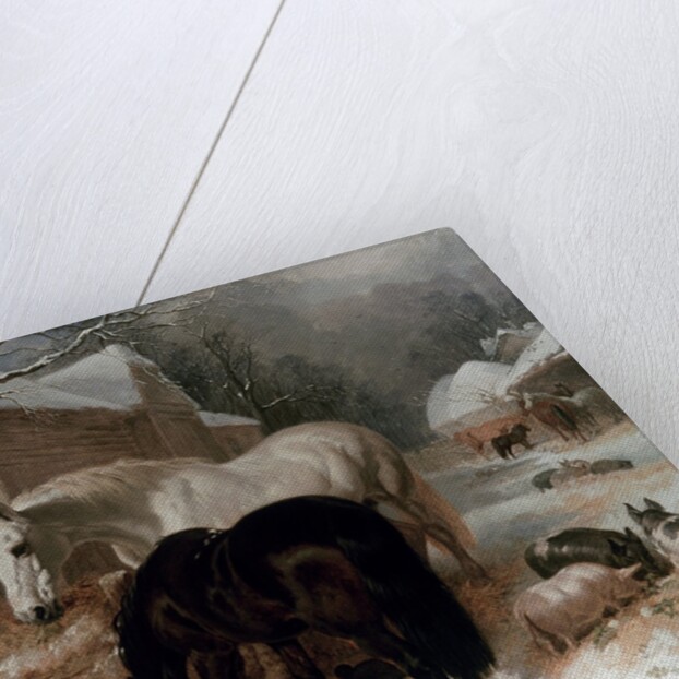 Farmyard Scene by John Frederick Herring Snr