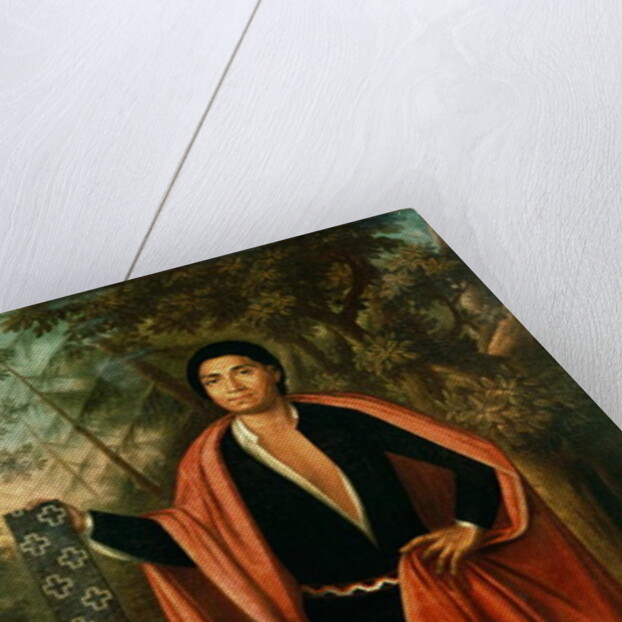 Tac Yec Neen Ho Gar Ton, Emperor of the Six Nations, 1710 by Johannes or Jan Verelst