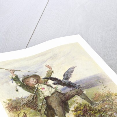 Barnaby Rudge and the Raven Grip by Frederick Barnard