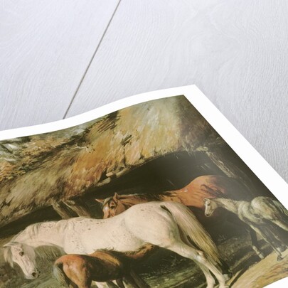 Mares and Foals, 19th century by William Barraud