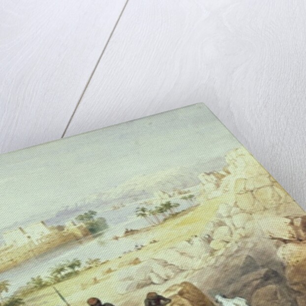 The Island of Philae, looking down the River Nile by William Henry Bartlett