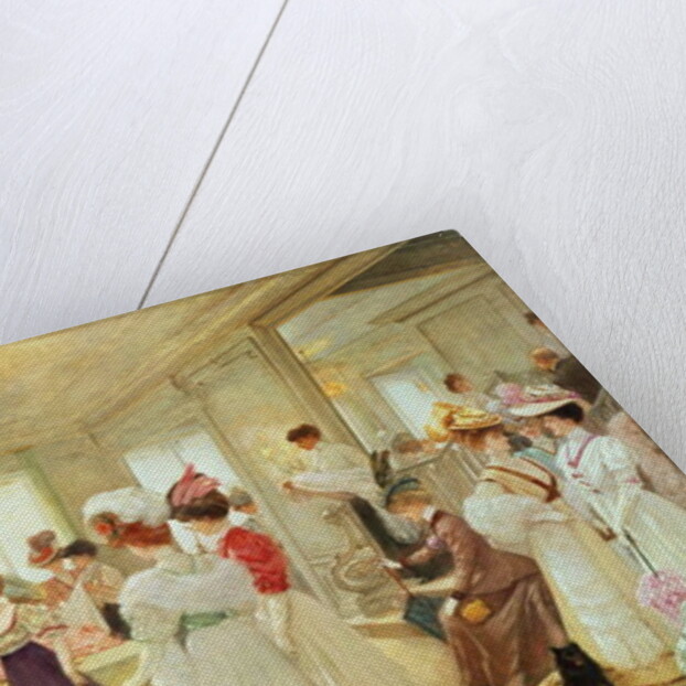 Cinq Heures chez le Couturier Paquin, 1906 by Henri Gervex