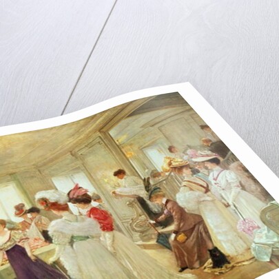 Cinq Heures chez le Couturier Paquin, 1906 by Henri Gervex