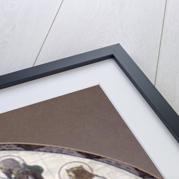 Christ Enthroned with Saints Peter, Joseph, Edward and the Virgin Mary, 1914 by Robert Anning Bell