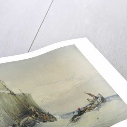 Fishing Boats, 19th century by Charles Bentley