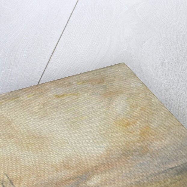 Fishing Boats at Anchor: Sunset, 19th century by William Roxby Beverly