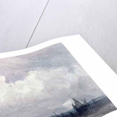 Fisherfolk on the Beach by Richard Parkes (attr. to) Bonington