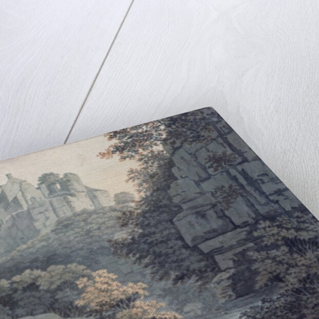 Hawthornden Castle near Edinburgh by James Bourne