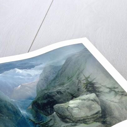 Mountain Landscape by Henry Bright