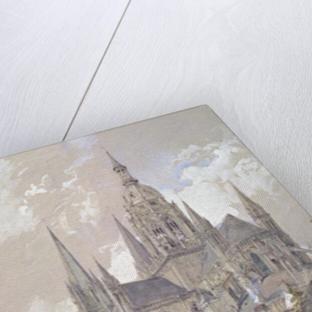 Bayeux Cathedral, View from the South East by John Burgess