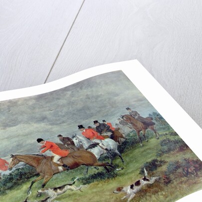 Fox Hunting in Surrey by Randolph Caldecott