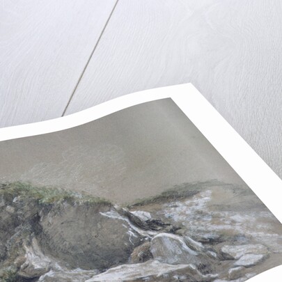 Rocks and Sea, Isle of Wight, by Augustus Wall Callcott
