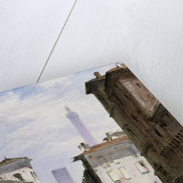 Leaning Tower, Bologna by William Callow