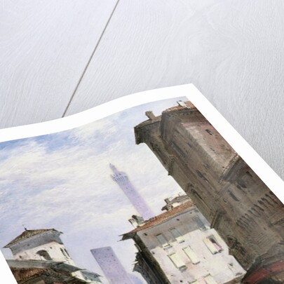 Leaning Tower, Bologna by William Callow