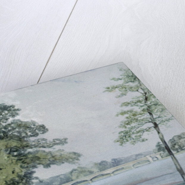 View on the Serpentine, Hyde Park by William Callow