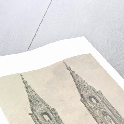 West Front of Strasbourg Cathedral by John Carter