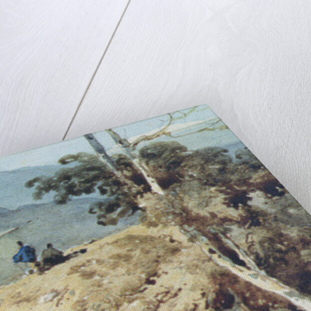 Chinese Landscape with Bridge by George Chinnery