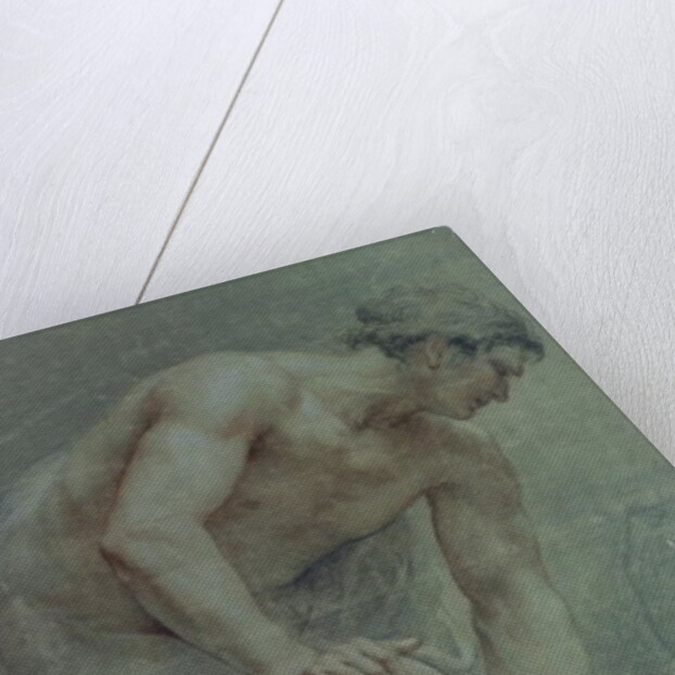 Figure of a Warrior, partly draped, 18th century by Giovanni Battista Cipriani