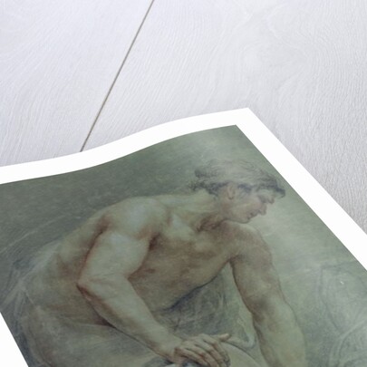Figure of a Warrior, partly draped, 18th century by Giovanni Battista Cipriani