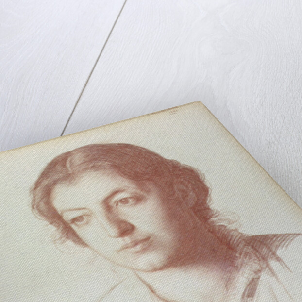 Portrait of Euterpe Ionides, afterwards Mrs. W. F. Craies by Joseph Benwell Clark