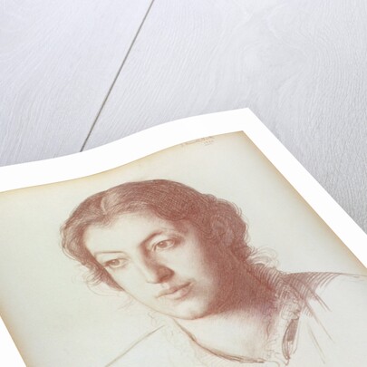 Portrait of Euterpe Ionides, afterwards Mrs. W. F. Craies by Joseph Benwell Clark