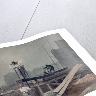 The Sawpit by Luke Clennell