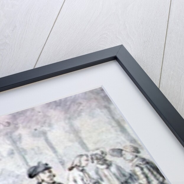 Promenaders in St.James's Park by John Collet