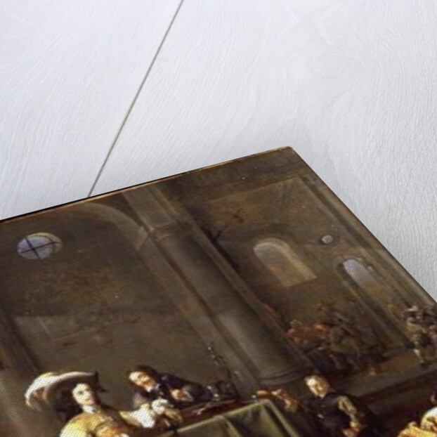 The Celebration of the liberation of a cathedral by the Dutch Militia by Jacob Duck