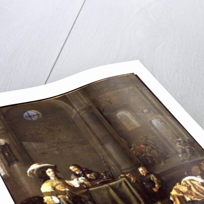 The Celebration of the liberation of a cathedral by the Dutch Militia by Jacob Duck