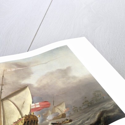 The Royal Yacht 'Mary' Exchanging Salutes, 18th century by Cornelis van de Velde