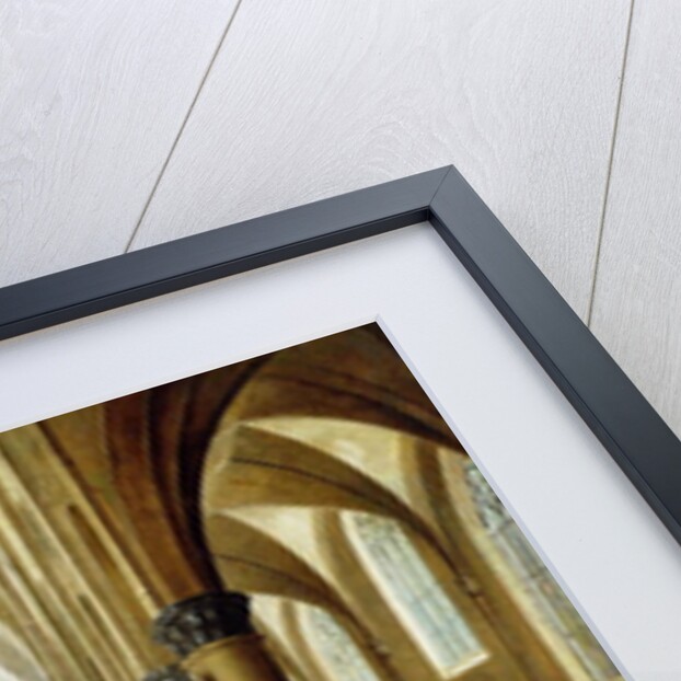 Figures gathered in a Church Interior, 17th century by Pieter the Younger Neeffs