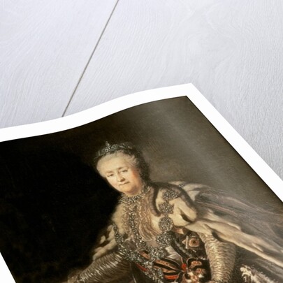 Catherine the Great, 1793 by Johann Baptist I Lampi