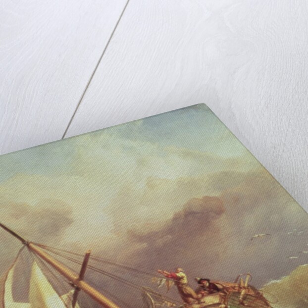 On the Dogger Bank, 1846 by William Clarkson Stanfield