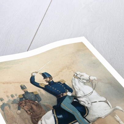 Cover of a music song sheet for the Boston Light Dragoons by American School