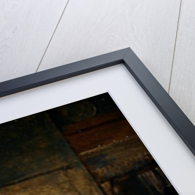 A young woman seated in an interior, reading a letter by Gabriel Metsu