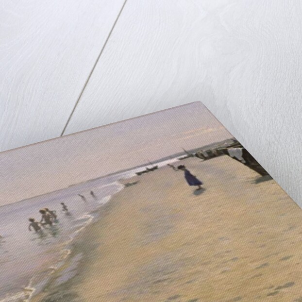 Summer Day at the South Beach of Skagen, 1884 by Peder Severin Kroyer