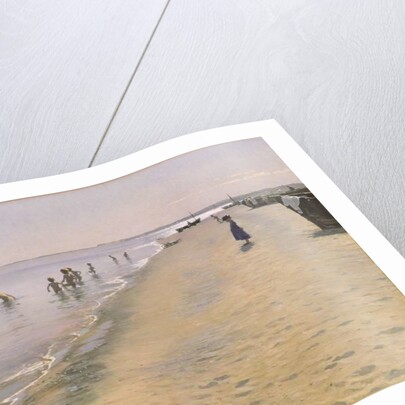 Summer Day at the South Beach of Skagen, 1884 by Peder Severin Kroyer