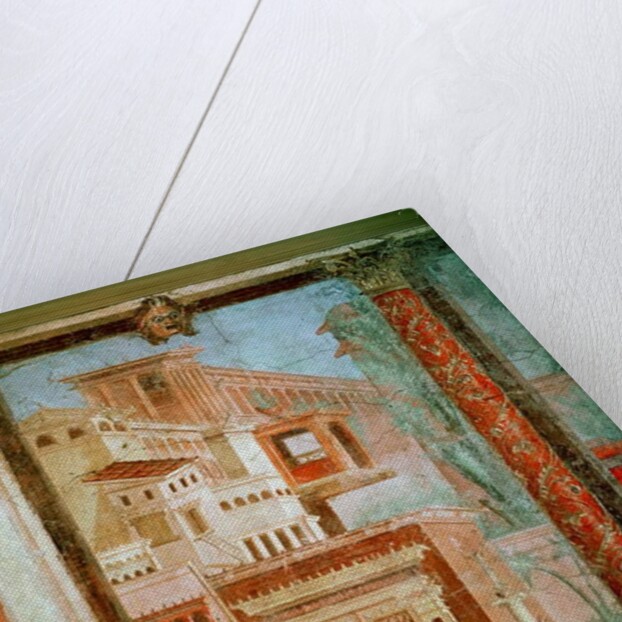 Panel from the Cubiculum, Villa of P Fannius at Boscoreale, Pompeii, c.50-40 BC by School Roman