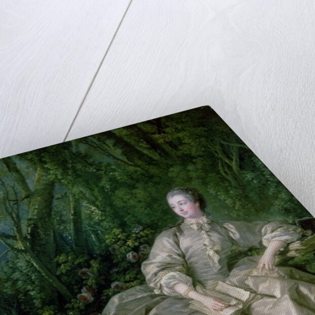 Madame de Pompadour, 1758 by Francois Boucher